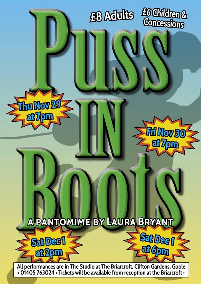 Puss in boots poster
