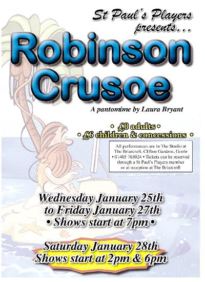 Robinson Crusoe Poster