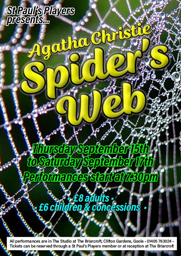 Spiders Web Poster