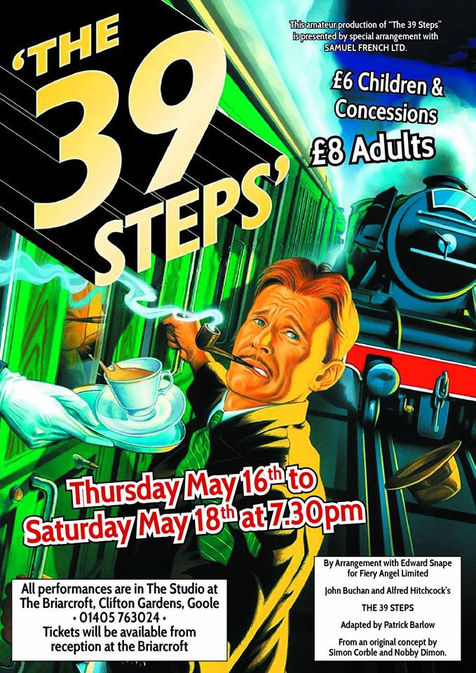 The 39 steps poster